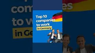 Top 10 companies to work in Germany rated by employees