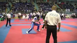 Daniil Efimov v Jordan White WAKO Junior European Championships 2013