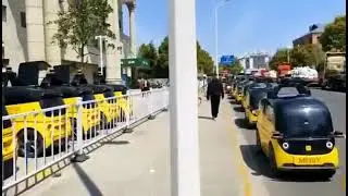 A company in China called Meituan has launched unmanned vans that should completely replace couriers