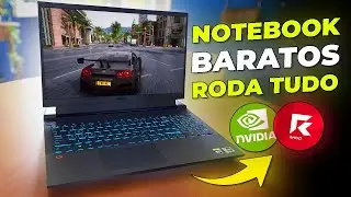 Melhores Notebooks Gamer Custo Benefício Baratos 2024, Bom e Barato para Jogar e Trabalhar.