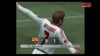 Renega Play: PES 5 - Barcelona X Milan (PS2)
