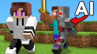Minecraft YouTubers vs Hacker Robots