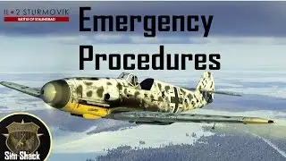 How to nurse a damaged Bf 109 back home - IL-2: Battle of Stalingrad