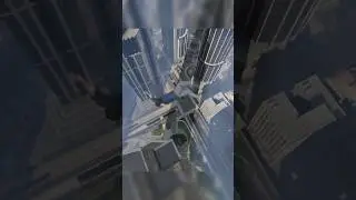 نطيت من فوق اعلى مبنى فى Gta😱😱
