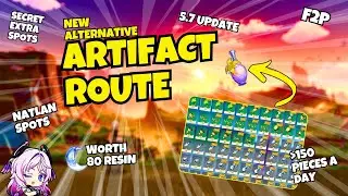 NEW ALTERNATIVE ARTIFACT ROUTE!!! Best NATLAN SPOTS! (+ secret extra spots)