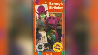 Barney’s Birthday [1992] - 1992 VHS Release (with PBS fundings)