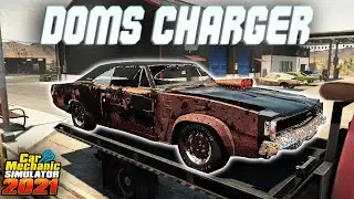 Reviving Dom Toretto's Abandoned Dodge Charger After 20 Years | Car Mechanic Simulator 2021