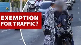 EDSA bus lane enforcement operaiton