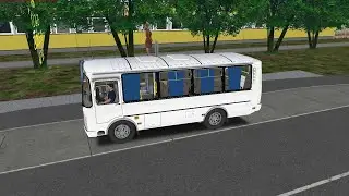 Стрим по Омси 2.   Водитель автобуса ПАЗ 32054 в Солнечногорске. Маршрут № 26.