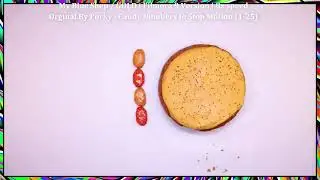Candy Numbers In Stop Motion (1-25) x8 speed