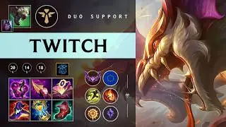 Twitch Support vs Zyra - EUNE Master Patch 26.07