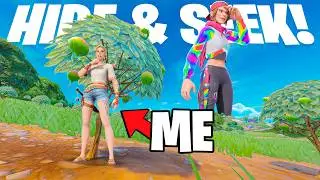 GIANT Seeker vs TINY Hiders in Fortnite