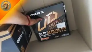 GIGABYTE AMD B450M DS3H V2 Ultra Durable Motherboard with P-P450B 80 Plus Bronze Power Supply combo