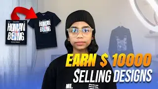 How to Earn Monthly by Selling Your Designs Online | Side Hustle: Monthly Income from Designs