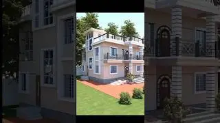 New beautiful double story house design| simple house design #design#home#shots#love#beauty#music