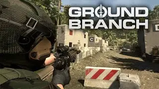 Small City [forest map]- GROUND BRANCH ⚔ Aggressive MK18 Gameplay