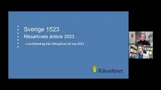 Sverige 1523 – Riksarkivets årsbok 2023