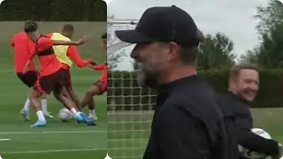 Lionel Matip dribbled everyone and scored in pre-season training ● Amazed Klopp