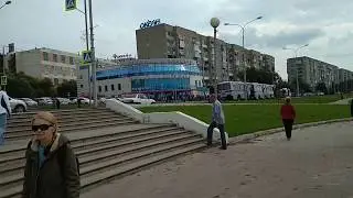 Омск. 09.09.2018 Акция сторонников Навального Против пенсионного грабежа