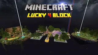 300 Hari Di Minecraft Tapi Lucky 4 Block