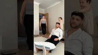 Gözde put her father to sleep 😂