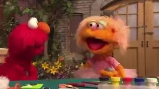 Elmo has had enough of Rocko
