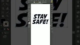 Create Stroke | adobe illustrator trick | STAY SAFE!