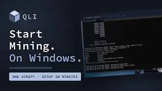 QLI Windows Miner Tutorial — Mine Qubic Power AI