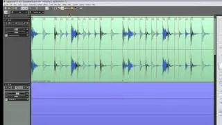 Samplitude 11 Pro - Audio to Midi Groove Template Creation