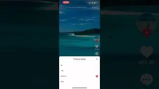 How To Change Playback Speed On TikTok  #tutorials #iphone #applemobile #android