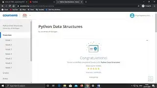 Python Data Structures || Week 5 | Quiz Answer || Coursera