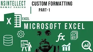 MICROSOFT EXCEL : Excel Custom Formatting With Symbols  | Quick and Easy | Custom formatting Part 1