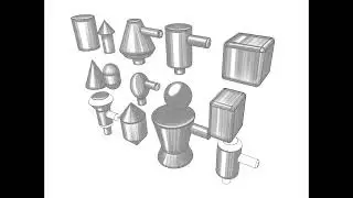 Marker Rendering 2d to 3D Basic Shapes (Procreate)