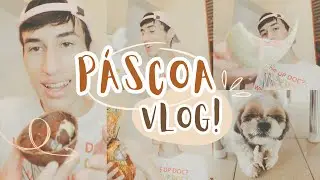 DOMINGO DE PÁSCOA, STARBUCKS, LIVRARIA E PROVANDO OVOS DE CHOCOLATE 🐰