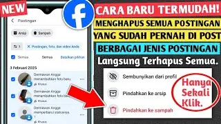 CARA MENGHAPUS SEMUA POSTINGAN DI FACEBOOK - DENGAN CEPAT