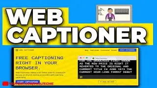 WEBCAPTIONER | Add Live Caption On | OBS | Zoom & vMix