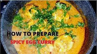 SIMPLE AND TASTY EGG CURRY/EGG GRAVY/EGG MASALA