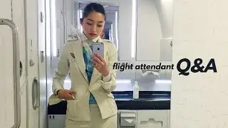 승무원 Q&A | FLIGHT ATTENDANT JOB Q&A | dahyeshka