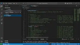 1. Creating a TypeScript File in VS Code | A Beginner's Guide to Getting Started