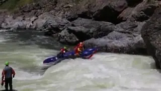 Порог Винт - водный поход по реке Чулышман