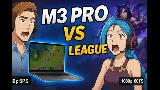 M3 Pro MacBook Plays League? 2023 Gaming Test! - 