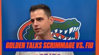 Todd Golden Recaps “Secret” Scrimmage vs. FIU | Florida Gators Basketball