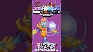 If ADULT GALVANA had their OWN SOUND (Celestials) [My Singing Monsters] #shorts #animation #viral