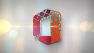 1 3d line logo reveal