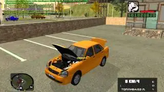 GTA-CRMP RP(3 сервер). Тест-драйв LADA PRIORA
