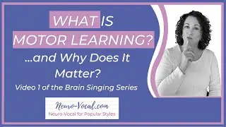 WHAT IS MOTOR LEARNING? And Why Does It Matter?