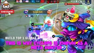 THIS IS WHY CYCLOPS IS KNOWN AS A META HUNTER | MOONTOON BUFFED CYCLOPS?? ZONA CIUZU😍 MOBILE LEGENDS