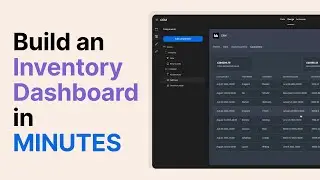Master Your Inventory: Build a Dashboard with Budibase