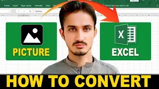 How to Convert Image to Excel | Extract Data from Picture to Excel 
