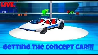 🔴LIVE! Grinding For The Concept Car In Jailbreak! | Roblox